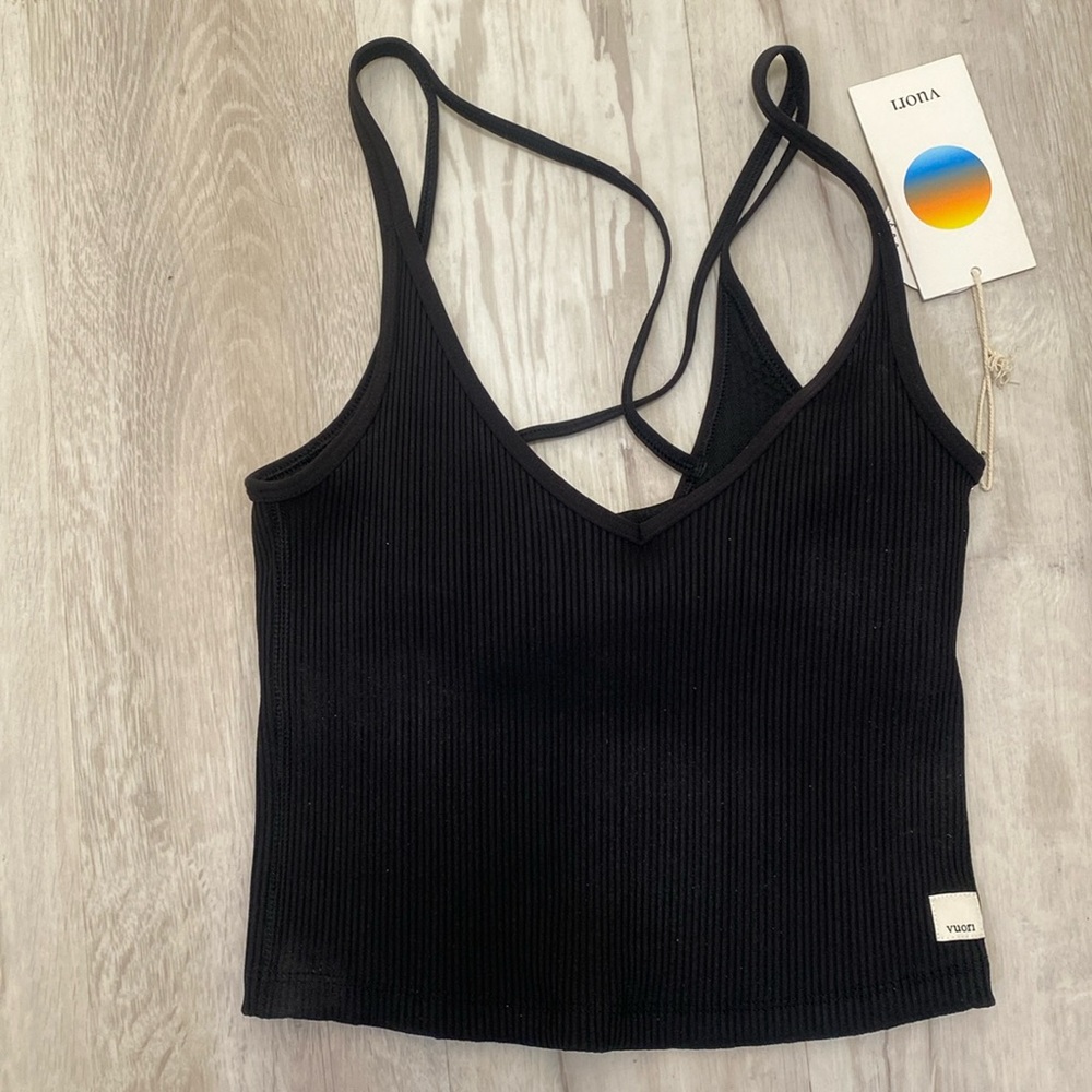 Vuori active top black